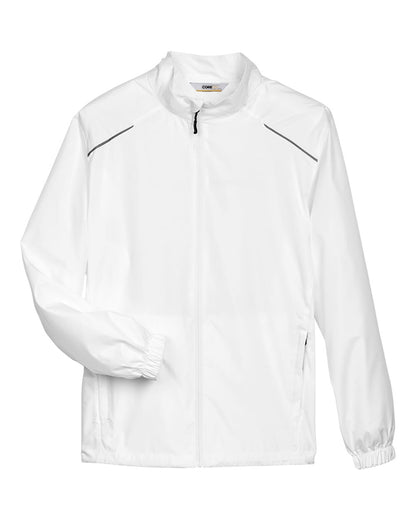 CORE365 Men's Techno Lite Motivate Unlined Lightweight Jacket 88183 #color_White
