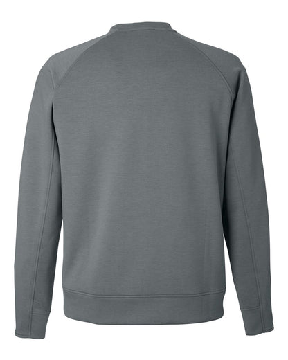J. America Unisex Apex Fleece Crewneck Sweatshirt 8752 #color_Steel