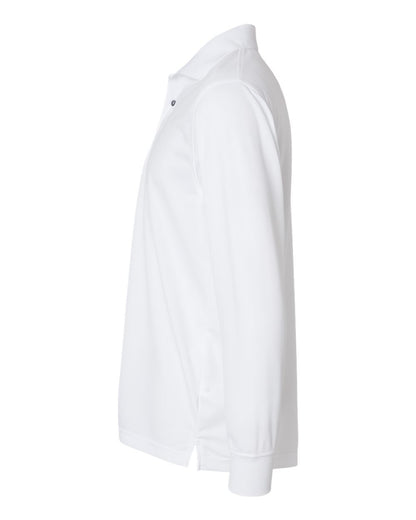 Paragon Men's Prescott Long Sleeve Polo 110 #color_White