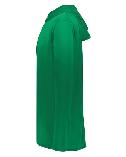 Holloway Men's Momentum Hooded Long Sleeve T-Shirt 222830 #color_Kelly