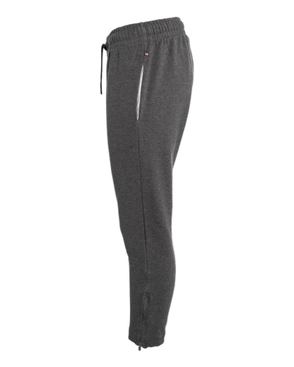 Badger FitFlex Women's French Terry Ankle Pants 1071 #color_Charcoal