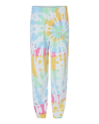 Dyenomite Dream Tie-Dyed Sweatpants 973VR #color_Devine