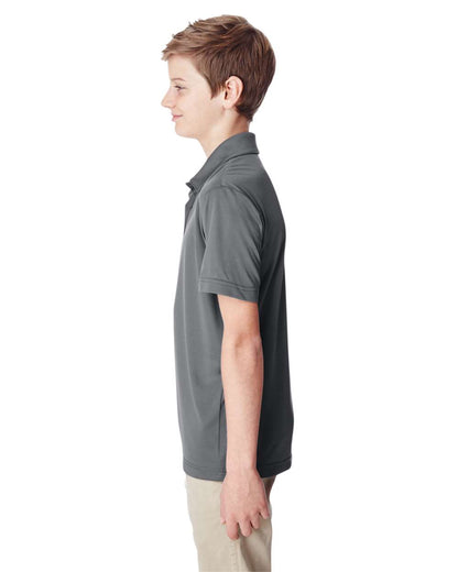 Team 365 Youth Zone Performance Polo TT51Y #colormdl_Sport Graphite
