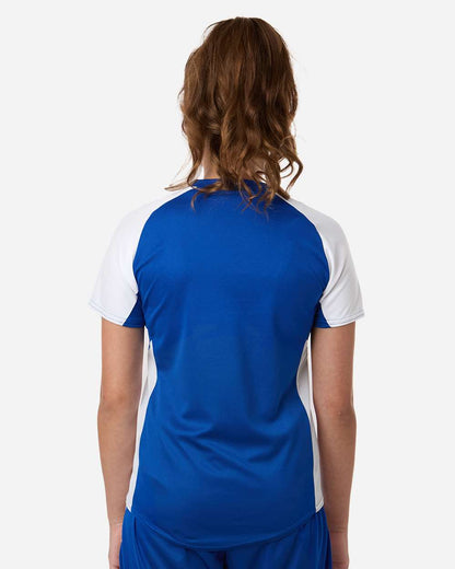 Augusta Sportswear Girls' Cutter Jersey 1523 #colormdl_Royal/ White