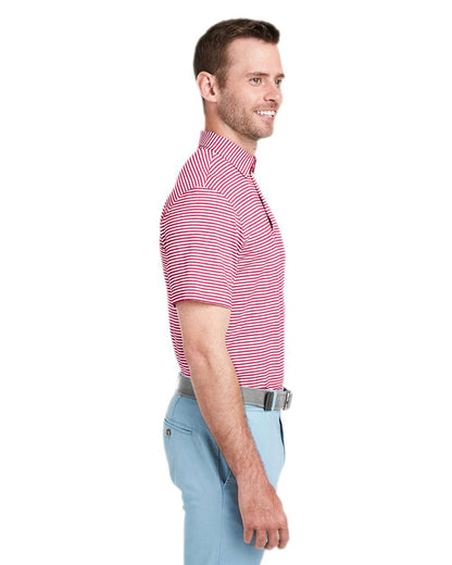 vineyard vines Men's Heathered Winstead Sankaty Polo G011145 #colormdl_Light House Red
