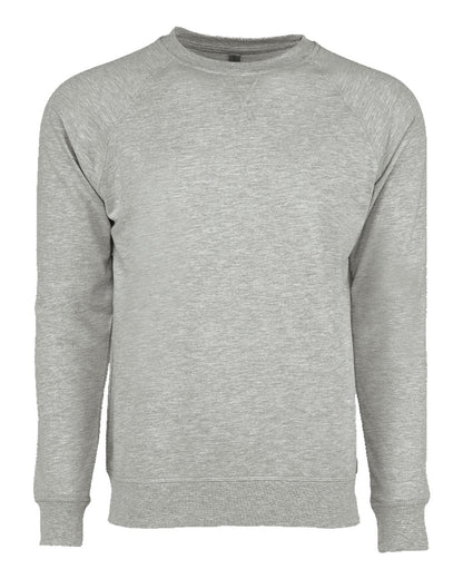 Next Level Laguna Raglan Crewneck Sweatshirt 9000 #color_Oatmeal