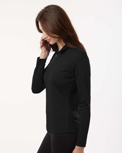 AllPro Women's Pro-Lock Performance Quarter-Zip Pullover 41870L #colormdl_Black