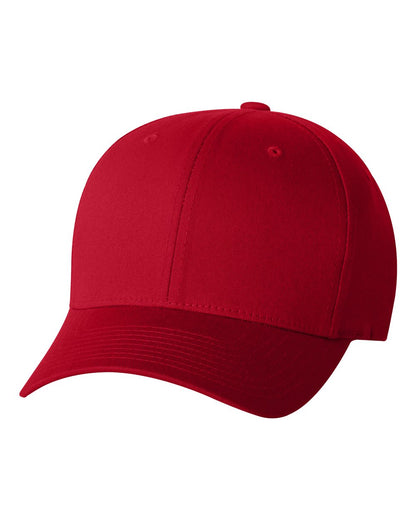 Flexfit V-Flexfit® Cotton Twill Cap 5001 #color_Red