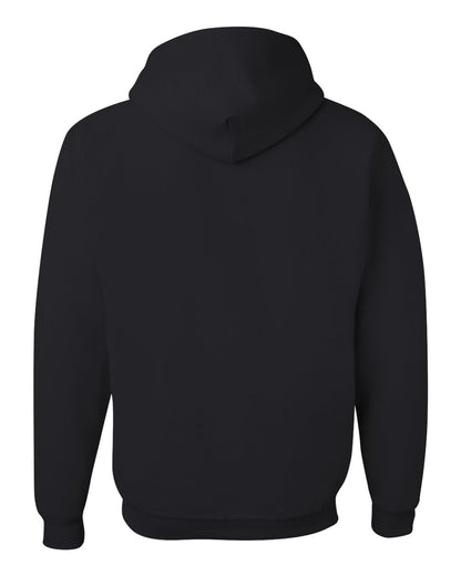 JERZEES Unisex NuBlend® Hooded Sweatshirt 996MR #color_Black