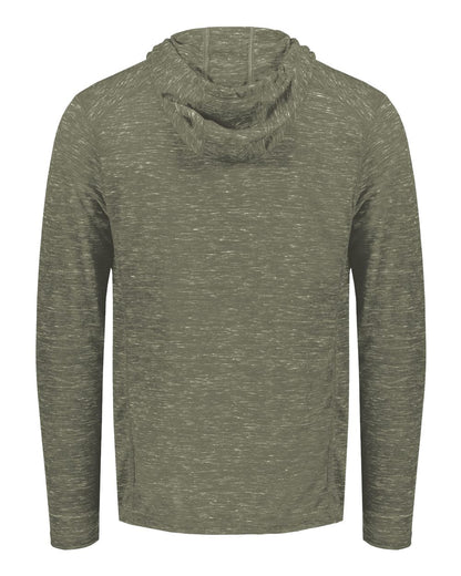 Holloway Men's Eco Revive™ Monterey Hooded Sweatshirt 222745 #color_Olive Heather