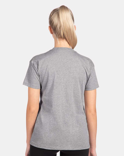 Next Level Women's Cotton Relaxed T-Shirt 3910 #colormdl_Heather Grey