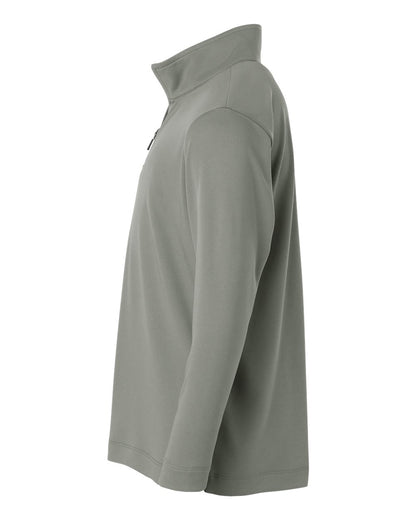 AllPro Youth Pro-Lock Performance Quarter-Zip Pullover 41870Y #color_Greystone