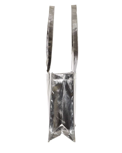 Liberty Bags Metallic Large Tote A134M #color_Metallic Silver
