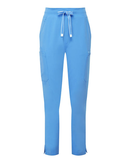 Onna Women's Relentless Stretch Cargo Scrub Pants NN600 #color_Ceil Blue