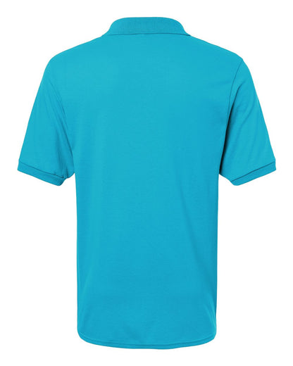 JERZEES Men's Dri-Power® Polo 437R #color_California Blue