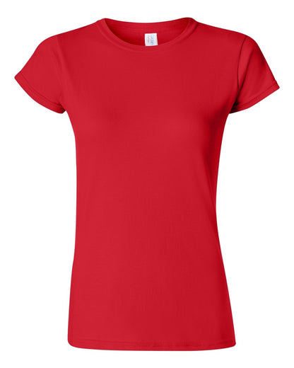 Gildan Women's Softstyle® T-Shirt 64000L #color_Red