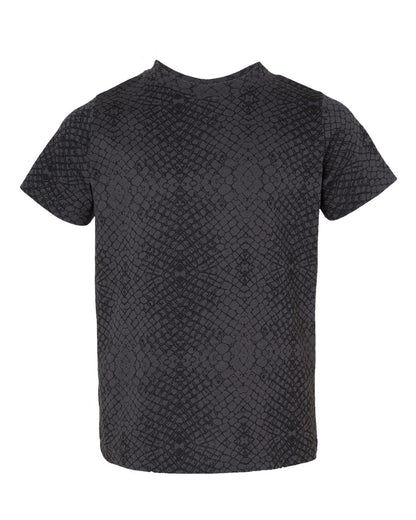 Rabbit Skins Toddler Fine Jersey Tee 3321 #color_Black Reptile