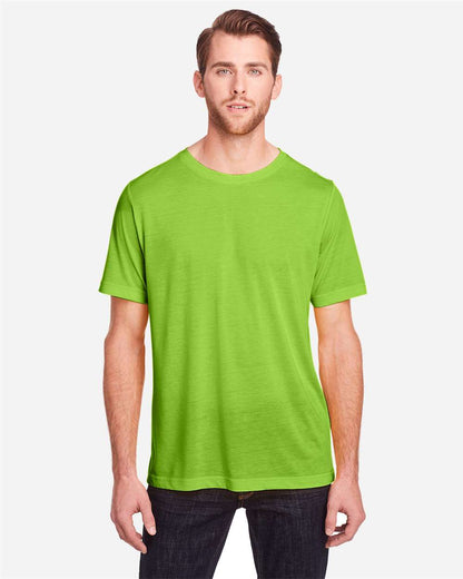CORE365 Unisex Fusion ChromaSoft™ Performance T-Shirt CE111 #colormdl_Acid Green