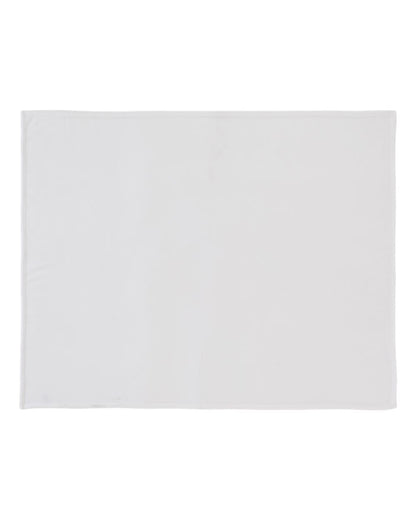 Liberty Bags Sublimation Silk Touch Blanket PSB5060ST #color_White