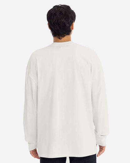 Next Level Unisex Heavyweight Long Sleeve T-Shirt 7211 #colormdl_Bone
