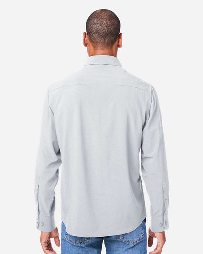 CORE365 Men's Ultra UVP® Marina Shirt CE510L #colormdl_Platinum