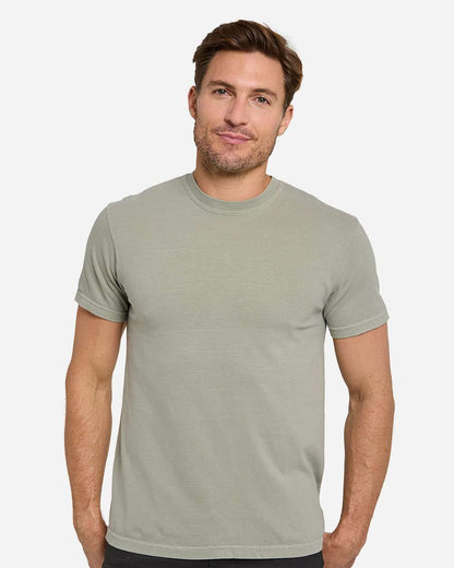 Threadfast Apparel Unisex Colors Garment-Dyed T-Shirt C1200 #colormdl_Pebble