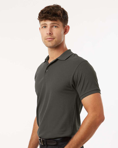 AllPro Men's Pique Polo 62800 #colormdl_Charcoal
