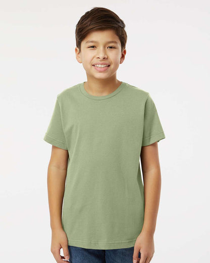 LAT Youth Fine Jersey Tee 6101 #colormdl_Sage