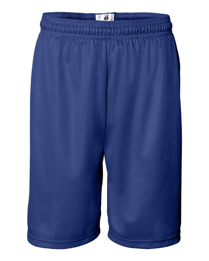 Badger Mini Mesh 9'' Inseam Shorts 7239 #color_Royal