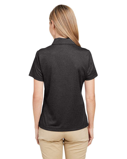 Team 365 Women's Zone Sonic Heather Performance Polo TT51HW #colormdl_Black Heather