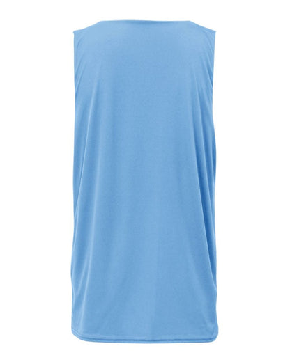 Badger Men's B-Core Reversible Tank Top 4129 #color_Columbia Blue