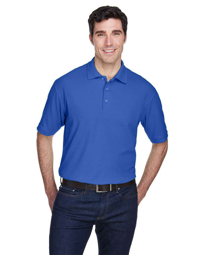 UltraClub Men's Whisper Piqué Polo 8540 #colormdl_Royal