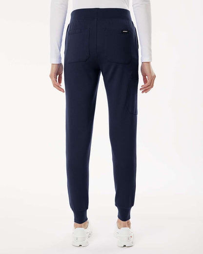 Jaanuu Women's Rubi Ultrasoft Scrub Joggers W40001 #colormdl_Midnight Navy