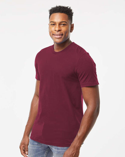 Tultex Combed Cotton T-Shirt 602 #colormdl_Maroon