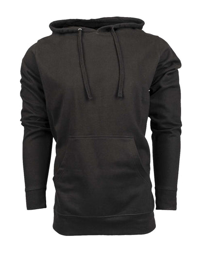 Burnside Women's Enzyme-Washed French Terry Hooded Sweatshirt 5605 #color_Black