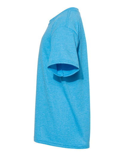 Gildan Youth Heavy Cotton™ T-Shirt 5000B #color_Heather Sapphire