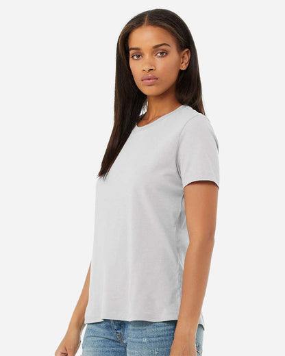 BELLA + CANVAS Women’s Relaxed Jersey Tee 6400 #colormdl_Solid Athletic Grey