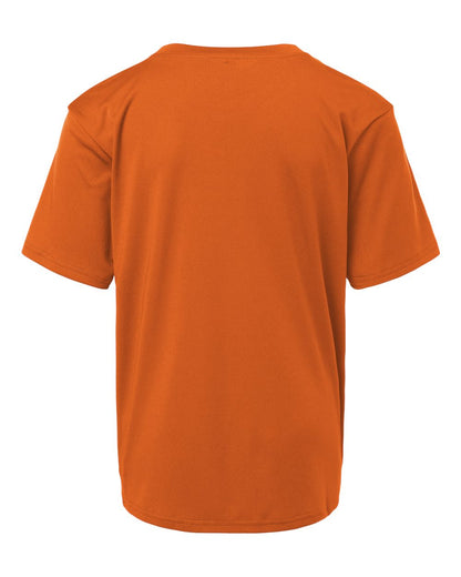 AllPro Youth Pro-Lock Performance T-Shirt 48000Y #color_Rust
