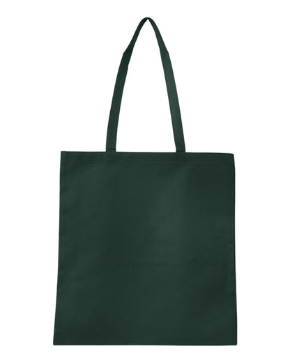 Q-Tees Non-Woven Tote Bag Q126300 #color_Forest Green