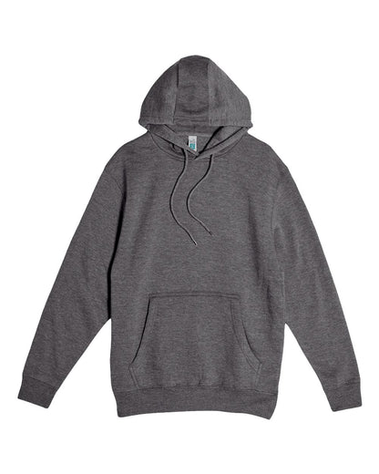 Lane Seven Unisex Premium Pullover Hooded Sweatshirt LS14001 #color_Charcoal Heather