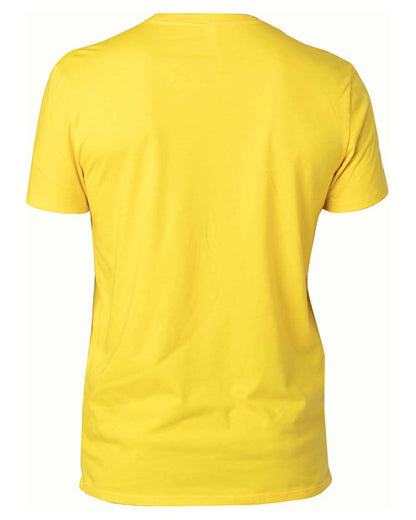 Threadfast Apparel Unisex Ultimate CVC T-Shirt 100A #color_Bright Yellow