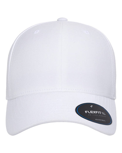 Flexfit NU® Adjustable Cap 6110NU #color_White