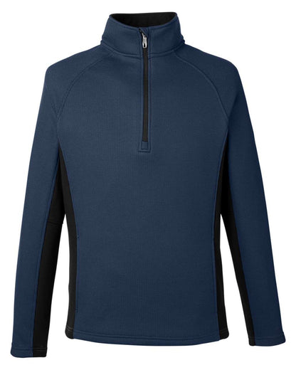 Spyder Men's Constant Half-Zip Pullover Sweater S16561 #color_Frontier/ Black