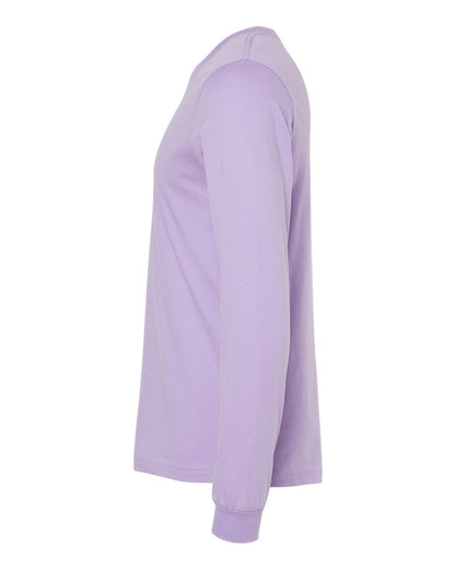 BELLA + CANVAS Unisex Jersey Long Sleeve Tee 3501 #color_Dark Lavender