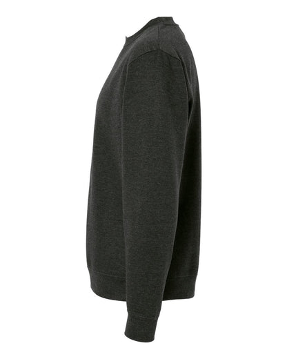 Independent Trading Co. Unisex Midweight Crewneck Sweatshirt SS3000 #color_Charcoal Heather