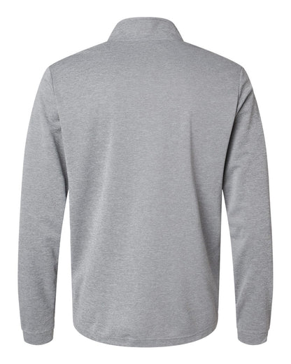 Adidas Lightweight Quarter-Zip Pullover A401 #color_Grey Three Melange