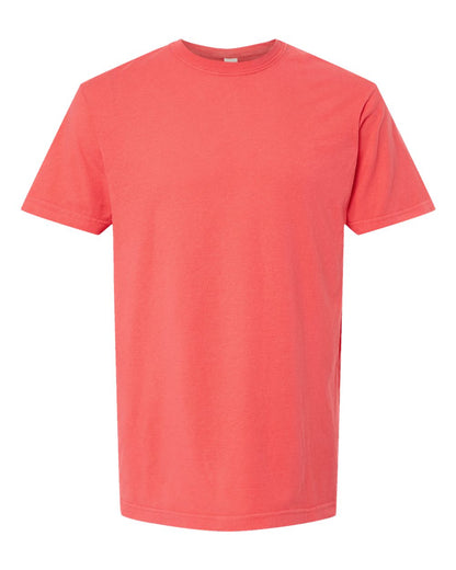 M&O Unisex Vintage Garment-Dyed T-Shirt 6500M #color_Bright Salmon