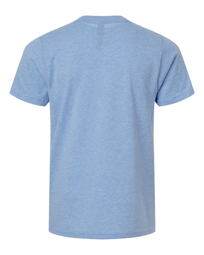 Next Level Youth CVC T-Shirt 3312 #color_Heather Columbia Blue