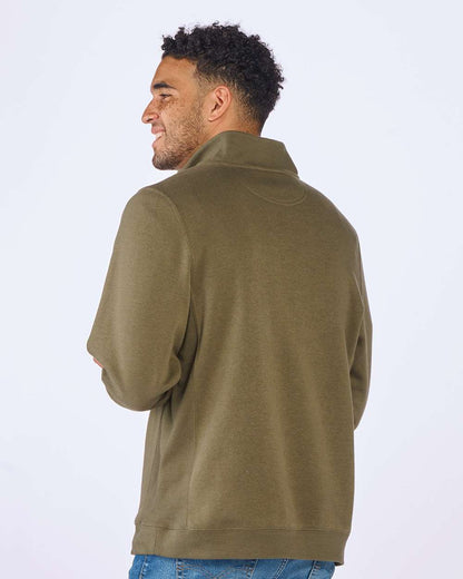 Boxercraft Fleece Quarter-Zip Pullover BM5202 #colormdl_Olive