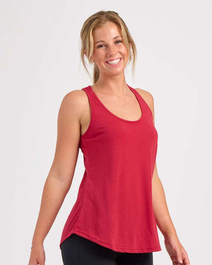 Boxercraft Women's Essential Racerback Tank Top BW2502 #colormdl_Brick Red